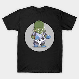 Relic Hunters - Green Orc with Blue Clothes T-Shirt